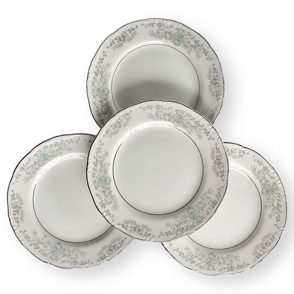 Vintage Norleans Fine China JAPAN Theresa Bread Butter Plates (4) - Picture 3 of 15